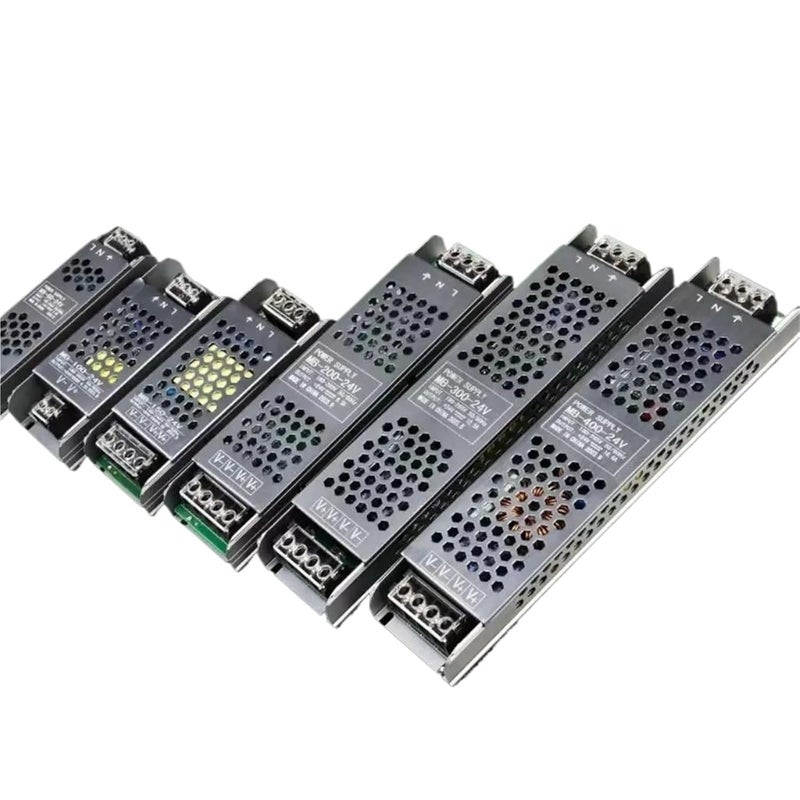 24V 100W Ultra Thin LED Strip Power Supply Adapter Transformer 12V 24V DC 5A 12A - Image 1